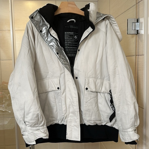 ZARA RECYCLED CAPSULE Oversized Puffer Jacket - Picture 6 of 7